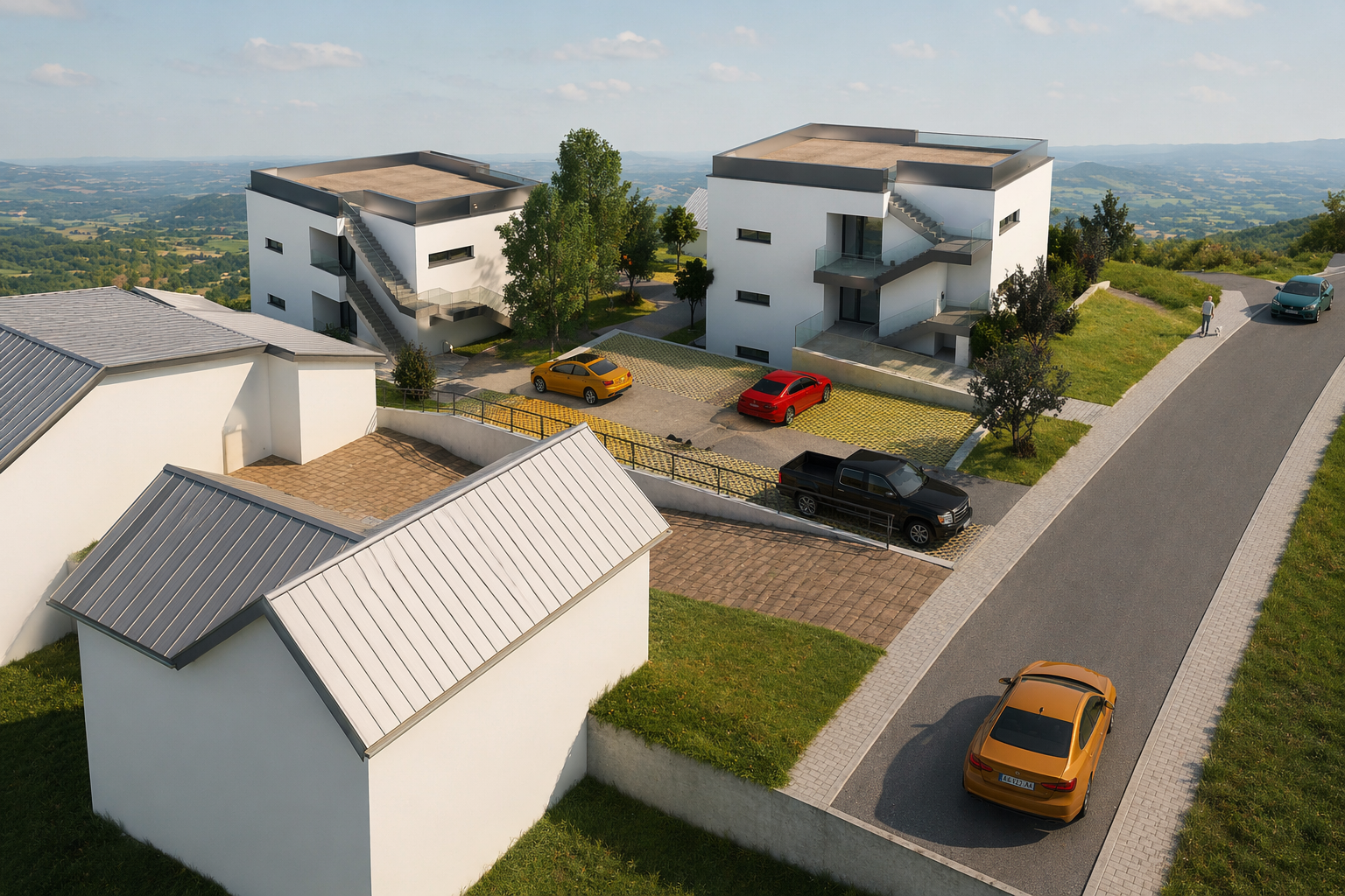 Exteriér budovy